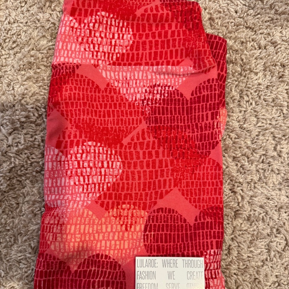 Valentine Leggings New LuLaRoe One Size